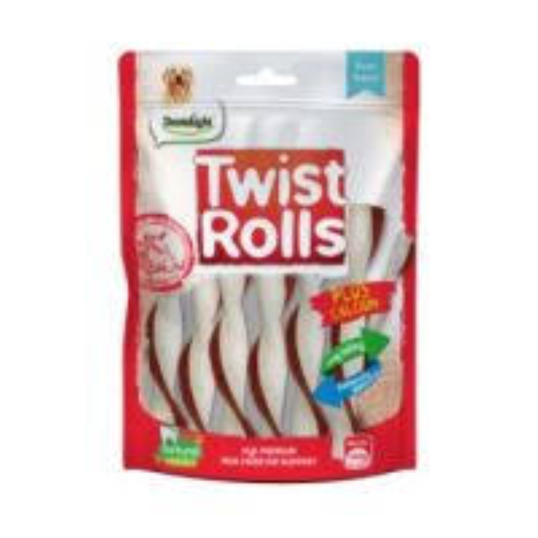 5" TWIST ROLLS BEEF FLAVOUR 100GR
